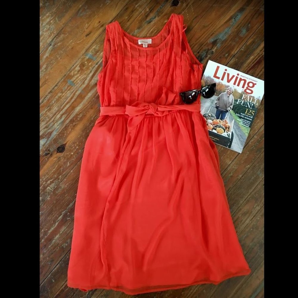 Beautiful fall double lined dress